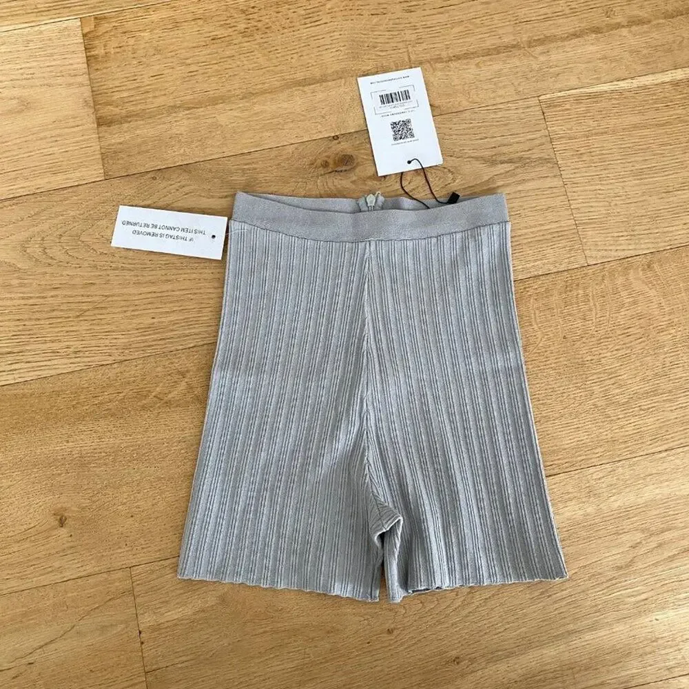 Sisters & Seekers - Colt Bandage Shorts in Sky Gray